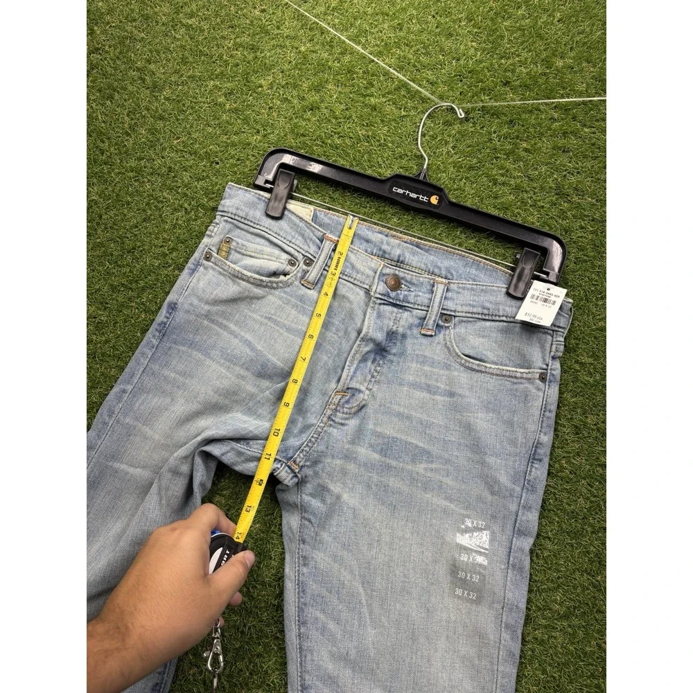 Abercrombie & Fitch Jeans Mens 30x32 Felix Super Skinny Light Wash Denim New